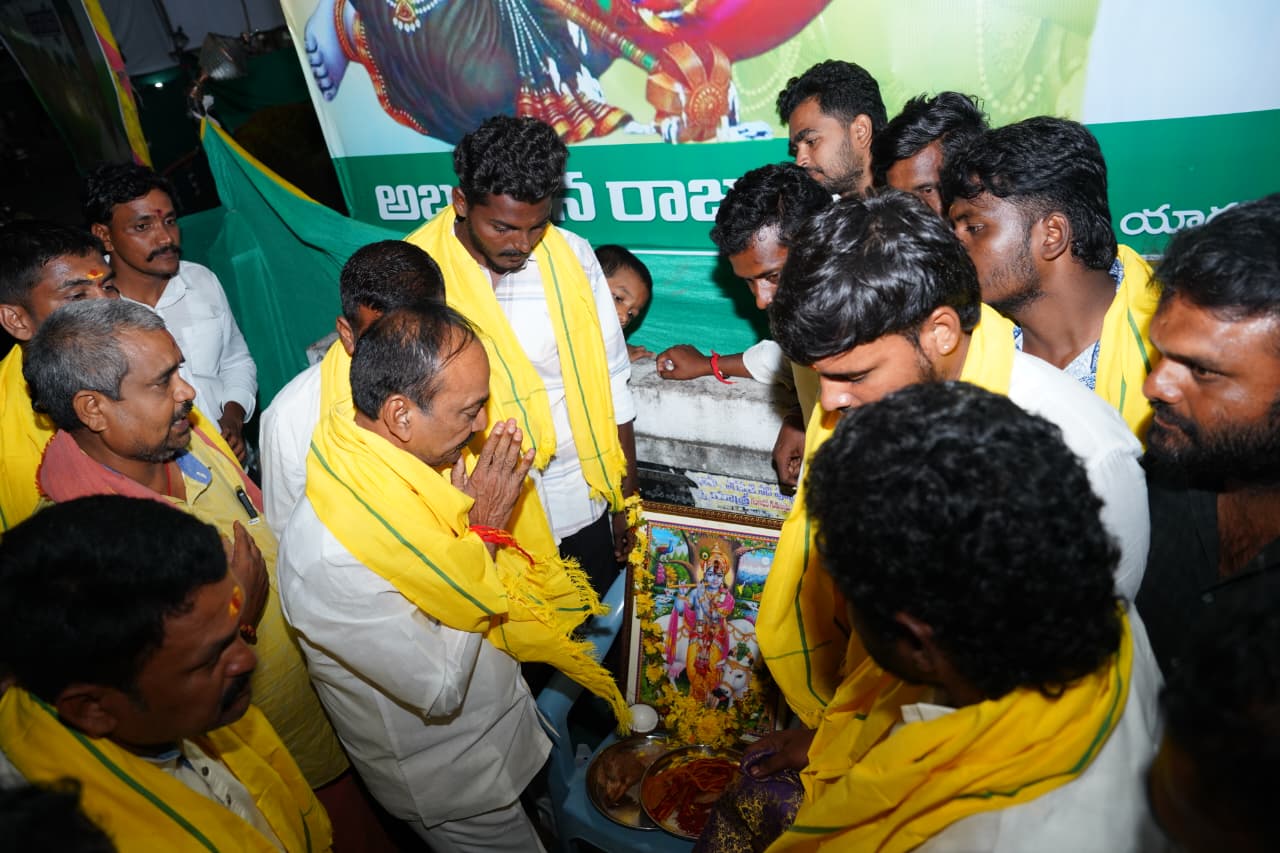 కృష్ణాష్టమి వేడుకల్లో పాల్గొన్న ఎంపీ ఈటల రాజేందర్