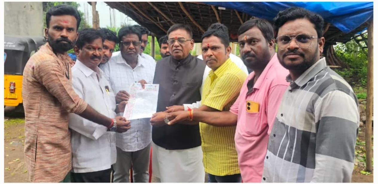 అంబెడ్కర్ ఫంక్షన్ హాల్ ను సందర్శించిన బెల్లంపల్లి  ఎమ్మెల్యే వినోద్