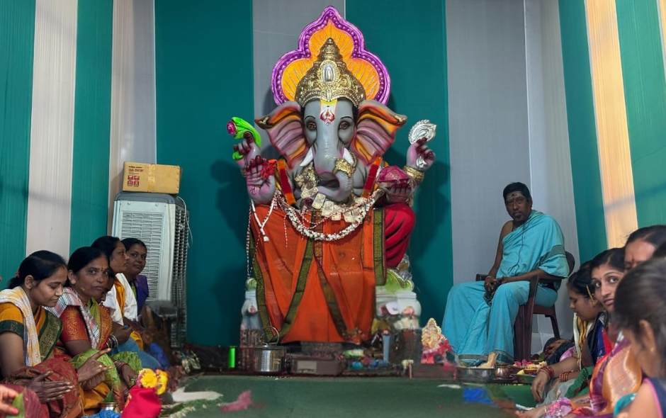 పాత మంచిర్యాలలో భక్తి శ్రద్ధ లతో కుంకుమ పూజాలు