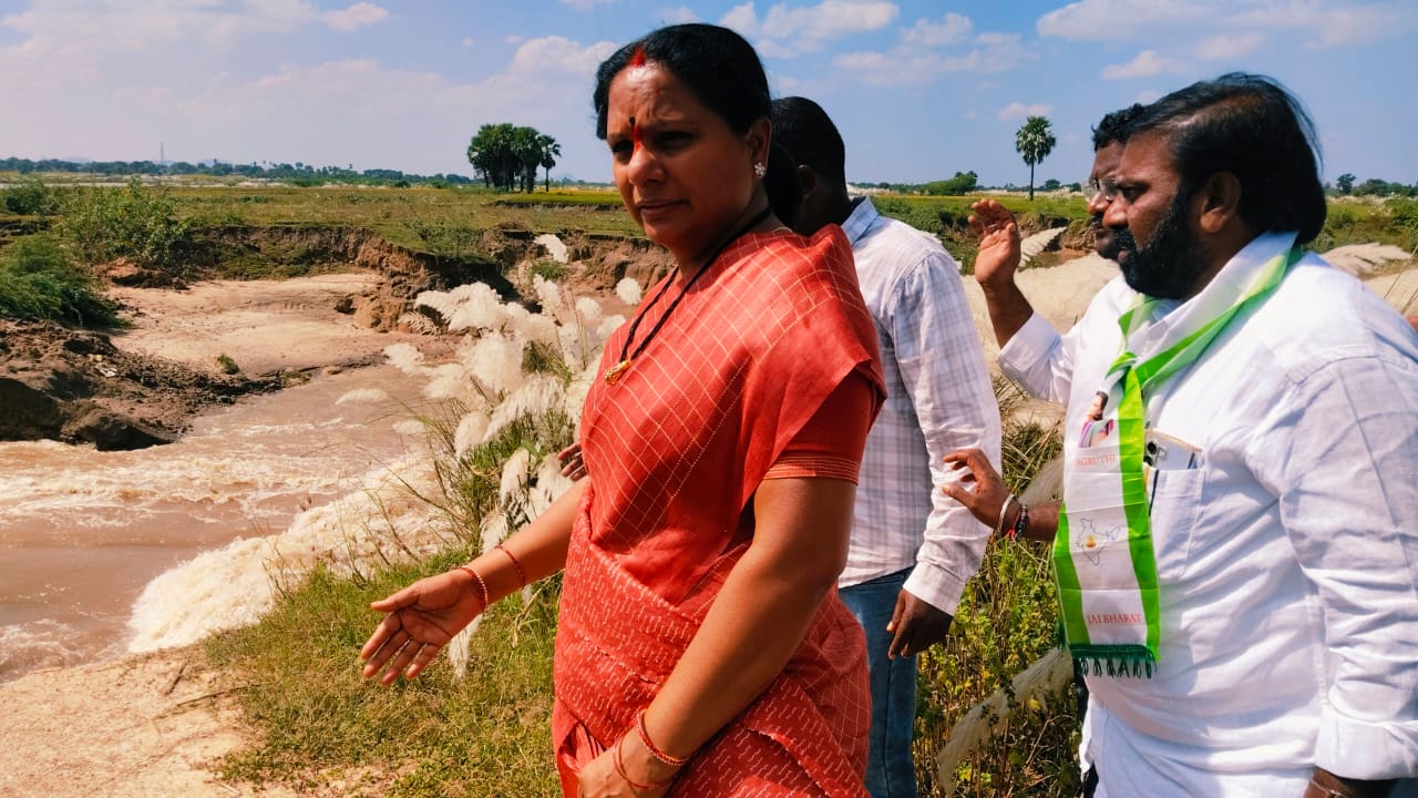 రాజకీయాలకు సంబంధం లేకుండా కల్వల ప్రాజెక్టు నిర్మించాలి..జాగృతి అధ్యక్షురాలు కల్వకుంట్ల కవిత