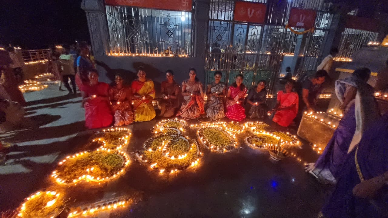 జగ్గాసాగర్ లో ఘనంగా కార్తీక దీపోత్సవం కార్యక్రమం…